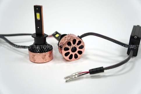 Ruzoom V80 LED 2шт H1 10-16В 90W 6000K 9000Lm с обманкой гарантия 6мес    фото 6