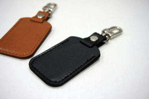 Чехол для метки иммобилайзера автосигнализации нат.кожа Starline Pandora  фото 3
