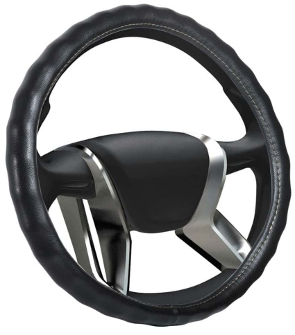 Senator Vermont оплетка руля Размер XL натуральная кожа черная   фото 1