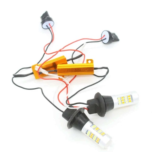 Ruzoom Лампа  светодиодная T20 W21W 7440 Дхо и поворотник 42 SMD гарантия 3 месяца фото 3