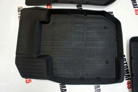 Коврики в салон Renault Logan 04-14г 1 покол-е Renault Sandero/Stepway до 15г Lada Largus компл 4шт фото 2