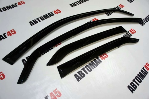 ANVair  дефлекторы окон Renault Logan Рено Логан 2004-2016г комплект 4шт    фото 4