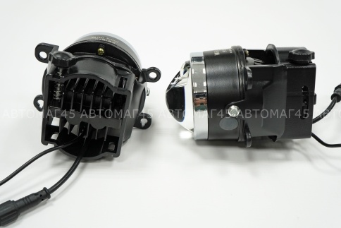 Ruzoom F18h-6k Фары п/туманные линза  Lada Vesta и иномарки LED 30/42W 2600/5900LM 2шт гарант 6 мес фото 6