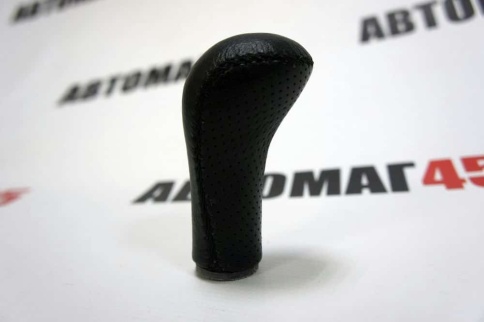 Ручка КПП  универсальная кожа черная 10,5см    фото 3