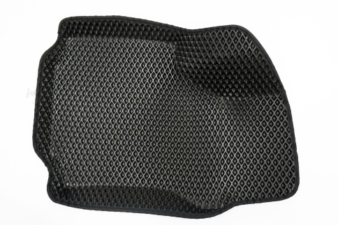 BORATEX коврики в салон 3D EVA ЭВА Лада Нива Легенд с 2021г черные рисунок ромб 5шт фото 2