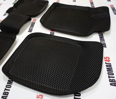 BORATEX  коврики в салон 3D EVA ЭВА Renault Duster 2010-2015г Nissan Terrano 2014-2022г комплект 5шт фото 3