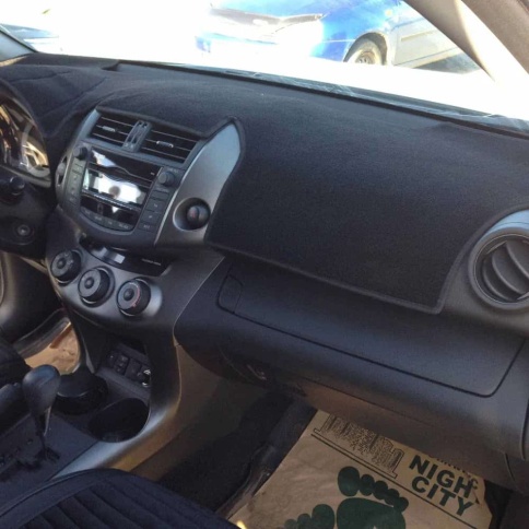 Накидка на панель Toyota RAV4 XA 30 Тойота Рав4 ХА30 2007-2013г карпет  фото 2