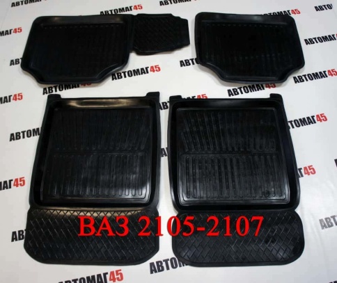 Коврики  в салон ВАЗ 2101 2107 комплект 4шт    фото 1