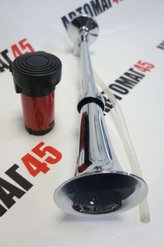 ISKRA  сигнал звуковой пневматический труба с компрессором 12В    фото 5