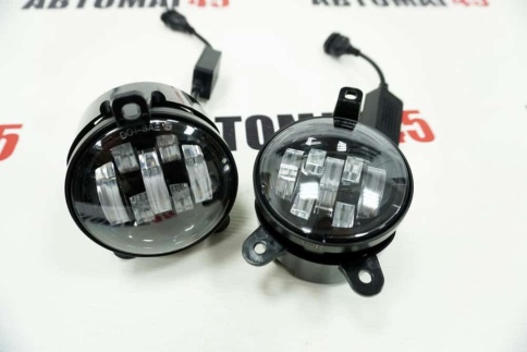 C2R  Фары п/туманные 7 линз LED Приора 2170 Нива Шевроле Niva Газель 50W 5000LM 2шт гарант 3 мес фото 5