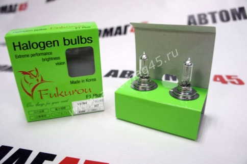Fukurou  F1 Plus лампа H7 12V 63W (150W) Корея 2шт    фото 6