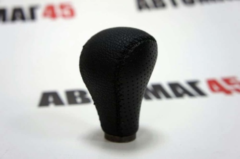 Ручка КПП  универсальная кожа черная 4,5см под кольцо фиксации задней передачи крюк    фото 4