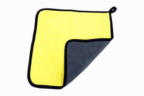 Автомикс микрофибровое полотенце двухстороннее 30*30см 1шт    фото 2