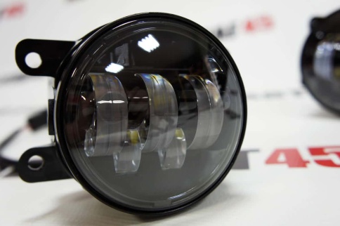 C2R  Фары п/туманные 5 линз LED Vesta Веста Лада X-Ray иномарки LED 60W 4800LM 2шт гарантия 3мес фото 21