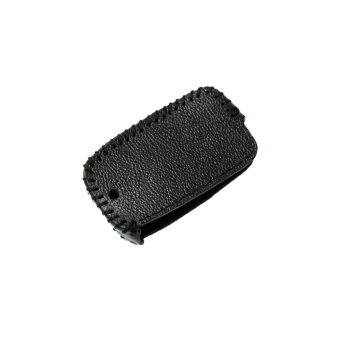 Чехол  под выкидной ключ Kia Hyundai кожа с плетеной строчкой фото 3