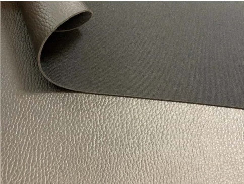 Материал каучуковый для перетяжки рулей и ручек черный средний глянец 1м х 1,4м шаг 0,5м фото 4