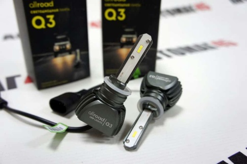 Allroad Q3  светодиодные лампы LED 2шт H27 12В 20W 6000K 3600Lm гарантия 5мес    фото 8