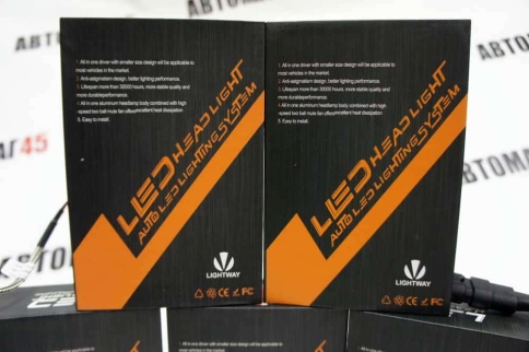 C6-K6 A3 чип СОВ LED 2шт H3 12В 36W 6000К 3800Lm гарантия 1мес    фото 9