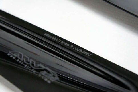 ANVair  дефлекторы окон Mitsubishi Lancer 9 IX Мицубиси Лансер 9 седан 2003-2010г комплект 4шт    фото 3