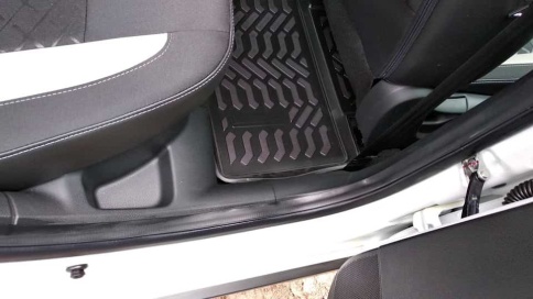 Airline Коврики в салон полимерные LADA Vesta LADA Vesta Веста SW Сross ворс с подпятником 4шт фото 4