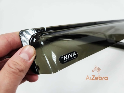 VAD  дефлекторы окон ВАЗ 2121 Нива трехдверная комплект 2шт    фото 3