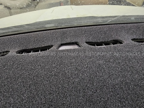 Накидка на панель Skoda Octavia A7 Шкода Октавиа А7 2013-2020г карпет Maximal фото 2