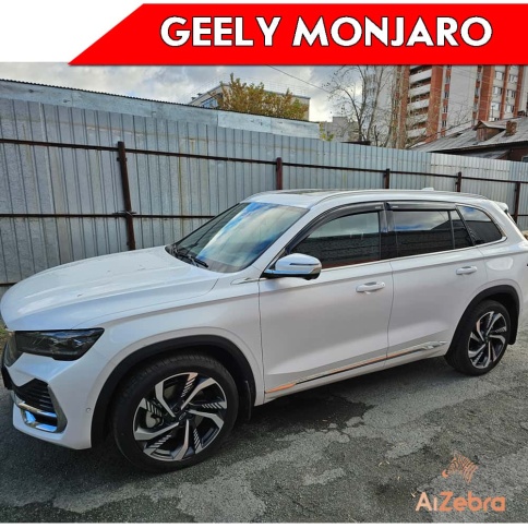 VAD  дефлекторы окон Geely Monjaro Джили Монжаро с 2022г-н.в. комплект 4шт    фото 7