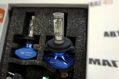 SVS S1  plus чип CSP LED 2шт H4 12В 30W 5000К 4000Lm с обманкой гарантия 5 мес    фото 4