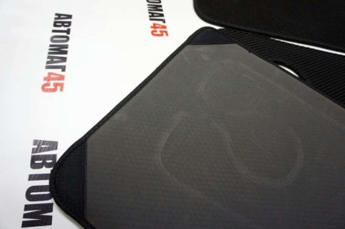 EVA ЭВА  коврики в салон Газель трехместная черные рисунок ромб 3шт    фото 3