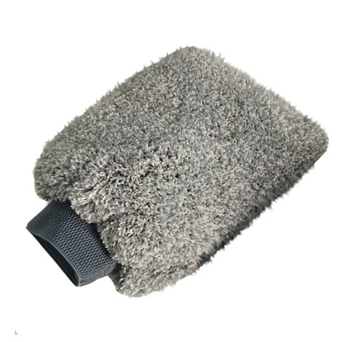 Smart monster варежка двусторонняя для мытья авто серая 17*25см 1шт    фото 1