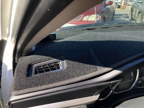 Накидка на панель Toyota Corolla Тойота Королла 2013-2019г кузов 160 180 карпет  фото 3