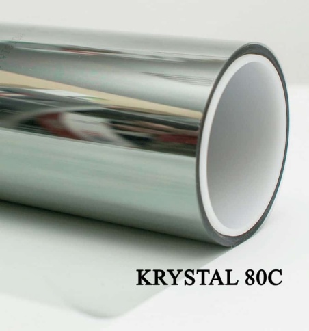Solarnex Krystal 80C  Атермальная тонировочная пленка 80% серо-зеленая 1,5м х 1м от 0,5м   фото 1