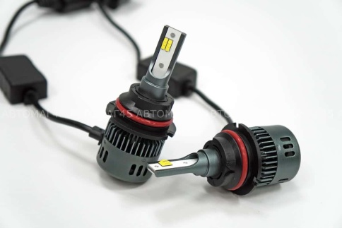 A6  чип СОВ LED 2шт HB5 (9007) 12В 20W 6000К 2400Lm гарантия 1мес    фото 6