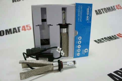 Sho-Me  G7Lite LED 2шт HB4 12В 20W 5000K 2800Lm +150 гарантия 12мес    фото 3