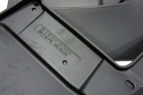 Брызговики  задние резиновые Skoda Rapid c 2012г Volkswagen Polo лифтбэк с 2020г 2шт г.Саранск фото 6