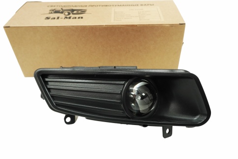 SALMAN  Фары п/туманные 1 линза VW Polo седан 2015-2020г LED 60W 7000LM 6000K 2шт гар 6 мес фото 2
