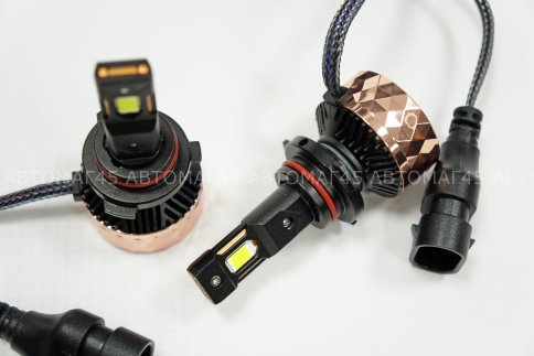 Ruzoom V80 LED 2шт HB4 9006 10-16В 90W 6000K 9000Lm с обманкой гарантия 6мес    фото 3