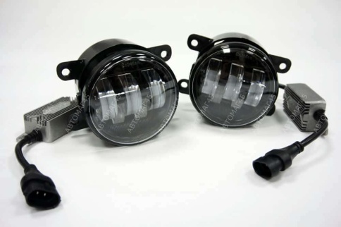 SALMAN  Фары п/туманные 5 линз Лада Vesta Веста Лада X-Ray и иномарк LED 60W 4800LM 2шт гарант 6мес фото 1