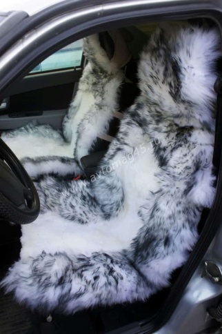 Накидки  комбинированные середина белая бока палевые 138х50см 2шт     фото 3