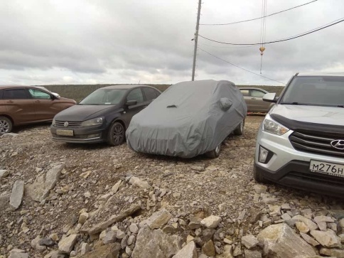 PSV  автомобильный тент всесезонный модель 13L без молнии 4,6-4,95х1,8х1,16м   фото 4