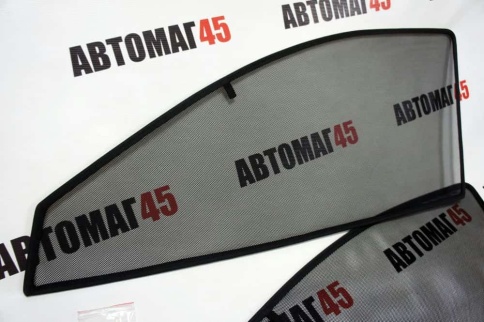 TLT  каркасные шторки на магнитах Toyota Camry V40 Камри 2006-2011г стандарт сетка передние 2шт 10% фото 7