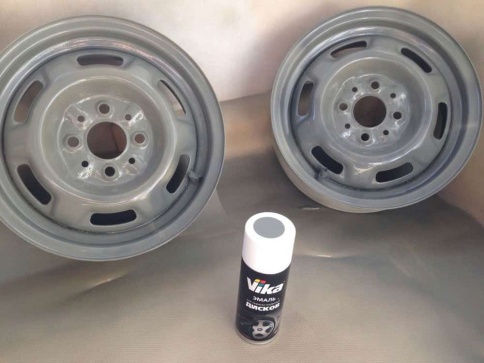 Vika  эмаль Болотная декоративная для дисков 520мл    фото 5