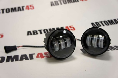 SALMAN  Фары п/туманные Nissan Infinity LED 50W 4800LM 6000K без ушей 2шт гарантия 6 мес фото 2