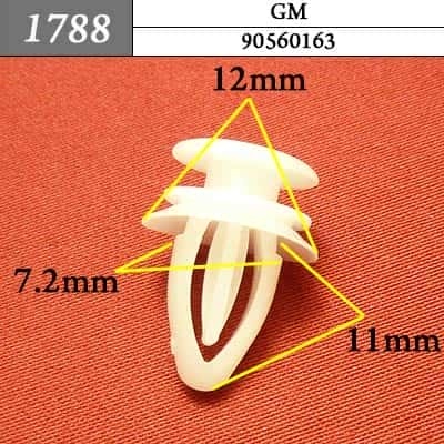 1788 Клипса пистон для GM  фото 1