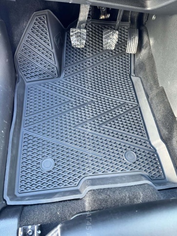 Rezkon Коврики  в салон LADA Vesta Веста LADA Vesta Веста SW Сross резина комплект 4шт    фото 4