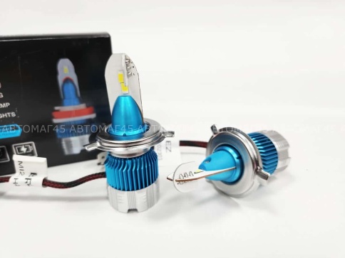 C2R MI2 чип CSP LED 2шт H4 26В 6500К 2000Lm гарантия 4мес    фото 3