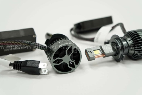 Ruzoom P130 LED 2шт H7 10-16В 120W 6000K 10000Lm с обманкой гарантия 6мес    фото 3