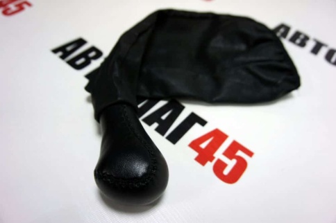 Skyway  Ручка КПП с чехлом ВАЗ 2101 2107 экокожа черная    фото 1