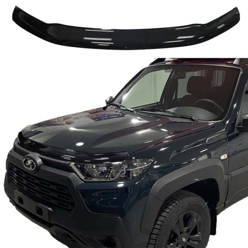 VAD дефлектор капота Нива Тревел Niva Travel с 2021г фото 1