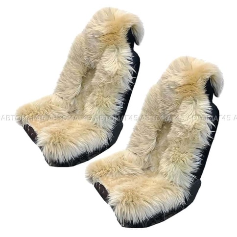 Maximal Накидки комбинированные бежевый 140х50см 2шт    фото 1